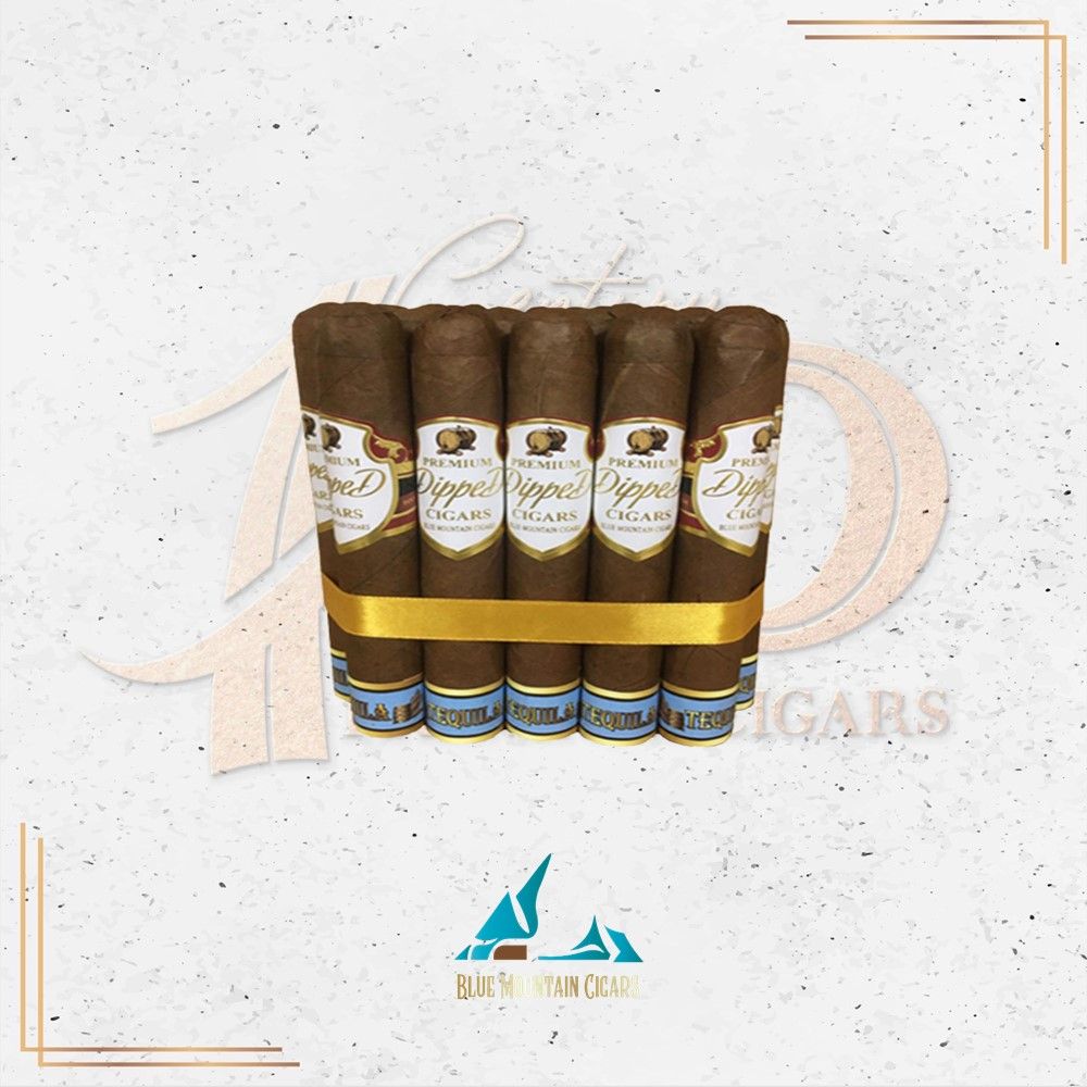BMC (Blue Mountain Cigars) - Dipped - Genuine Tequila - Robusto 