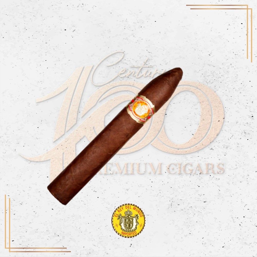 El Rey del Mundo (No Cubano) - El Rey del Mundo - Flor de Llaneza Pyramid