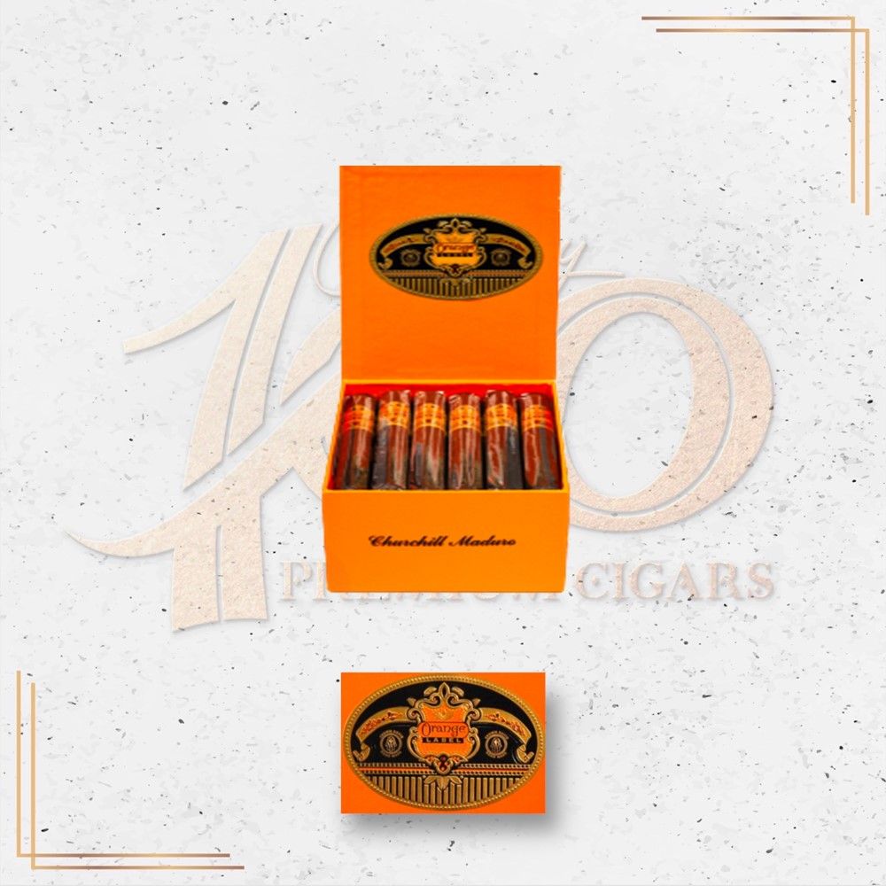 Orange Label by Cuban Stock - Dark Maduro - Churchill