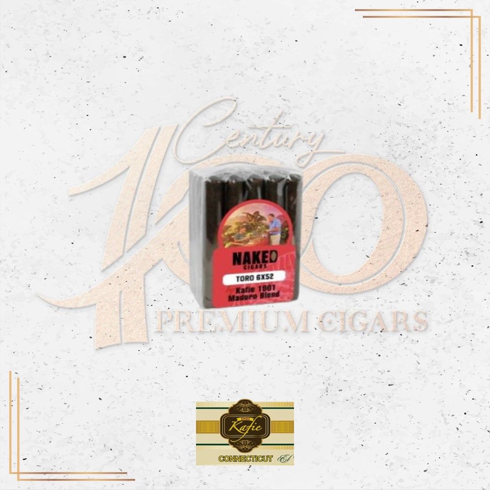 Kafie 1901 - Naked Cigars Maduro Blend - Toro