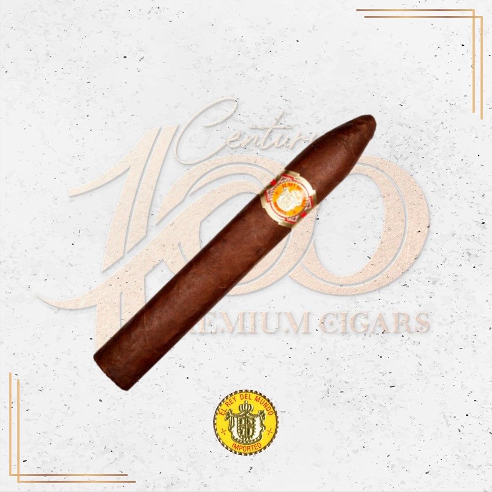 El Rey del Mundo (No Cubano) - El Rey del Mundo - Flor de Llaneza Pyramid Maduro