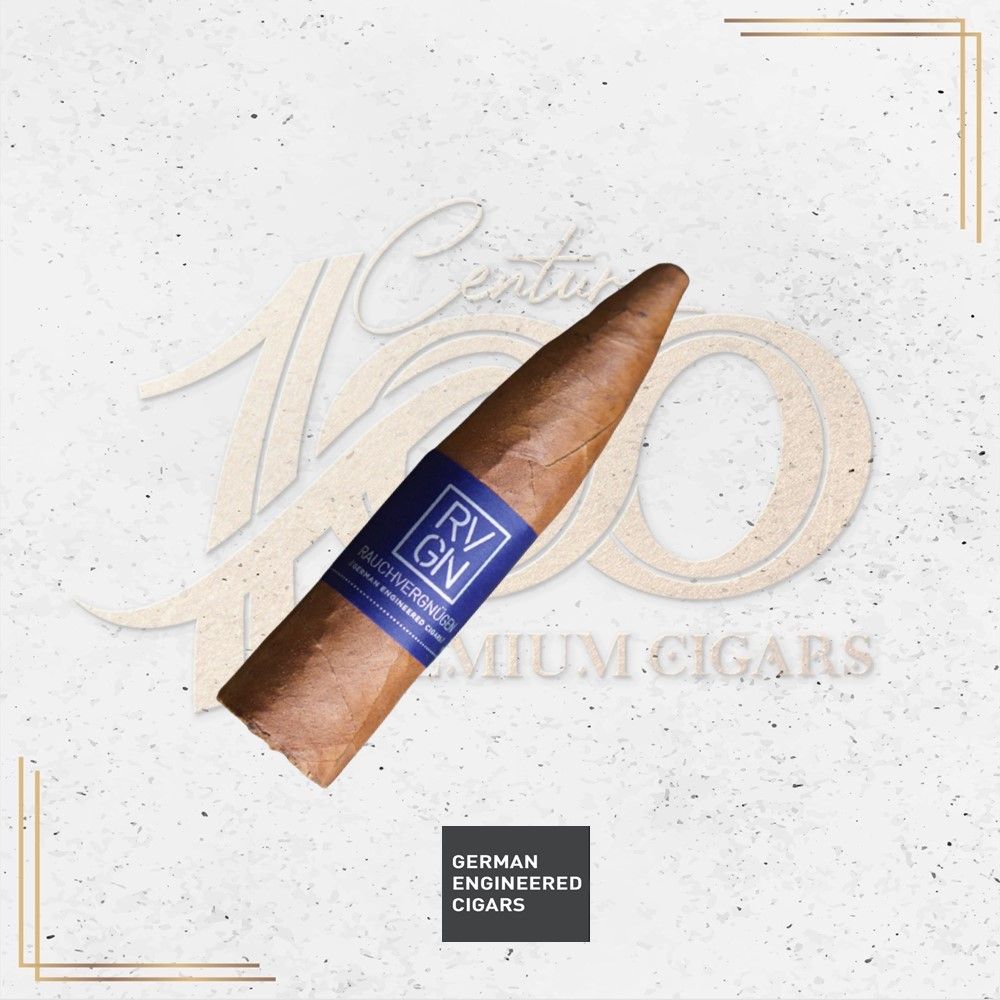 German Engineered Cigars - RVGN Rauchvergnugen - #36 Short Torpedo