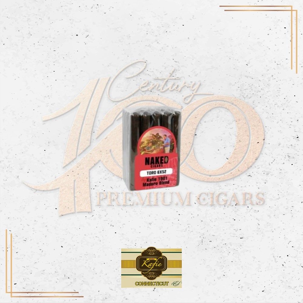 Kafie 1901 - Naked Cigars Maduro Blend - Gran Toro