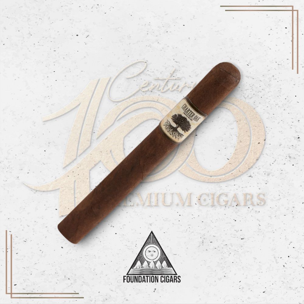 Foundation - Charter Oak - Connecticut Broadleaf (Maduro) - Petit Corona
