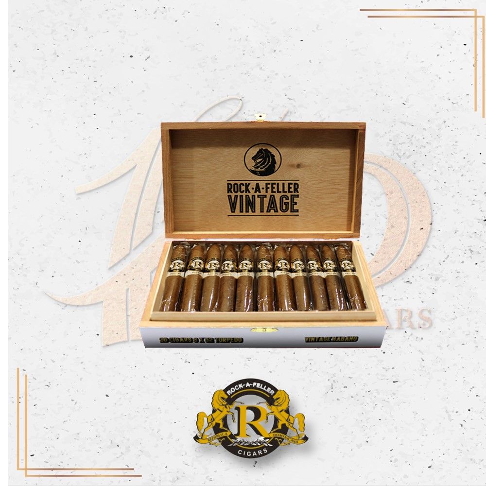 Rock-A-Feller - Vintage Habano White - Toro Gordo 