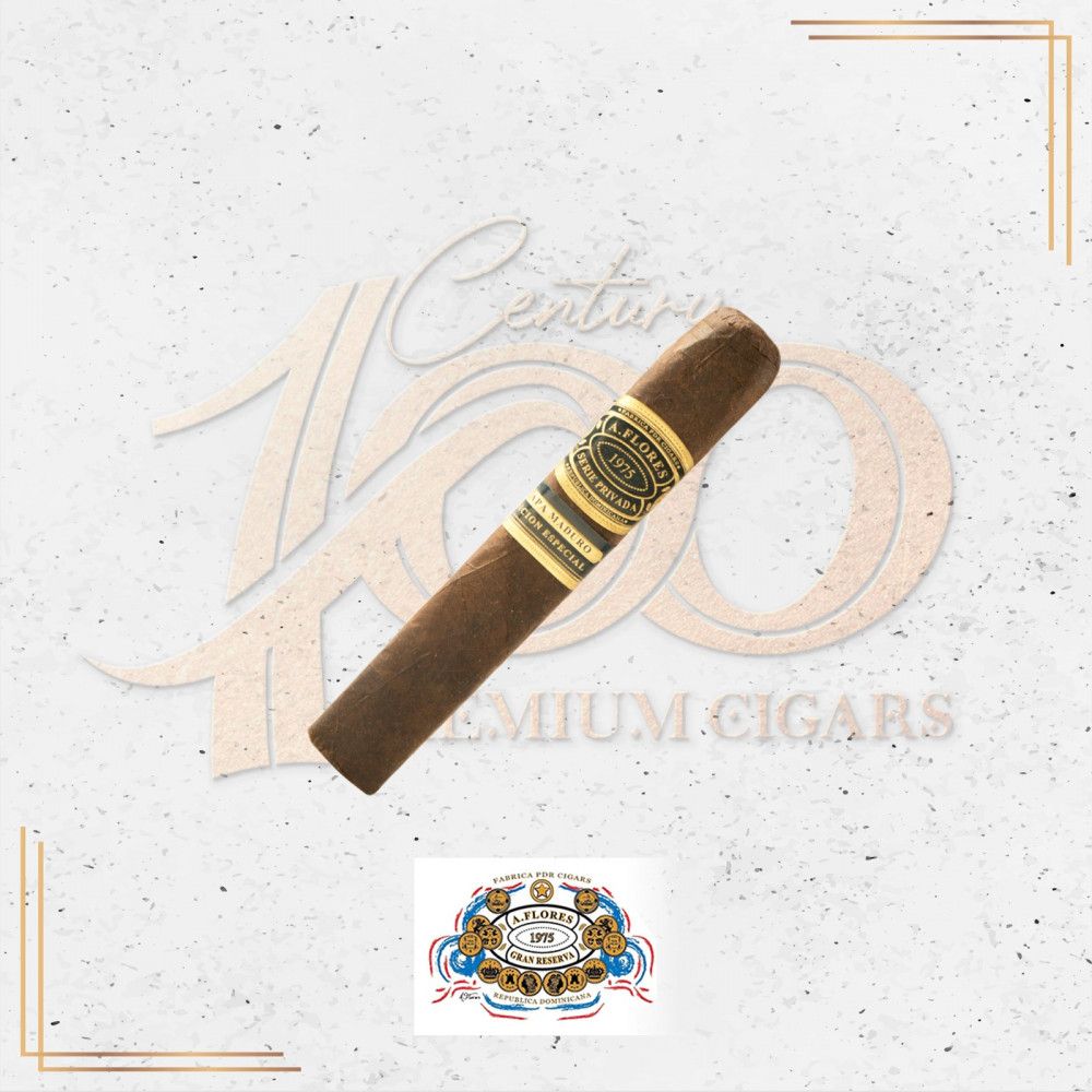A. Flores - 1975 Serie Privada - Maduro - SP52 