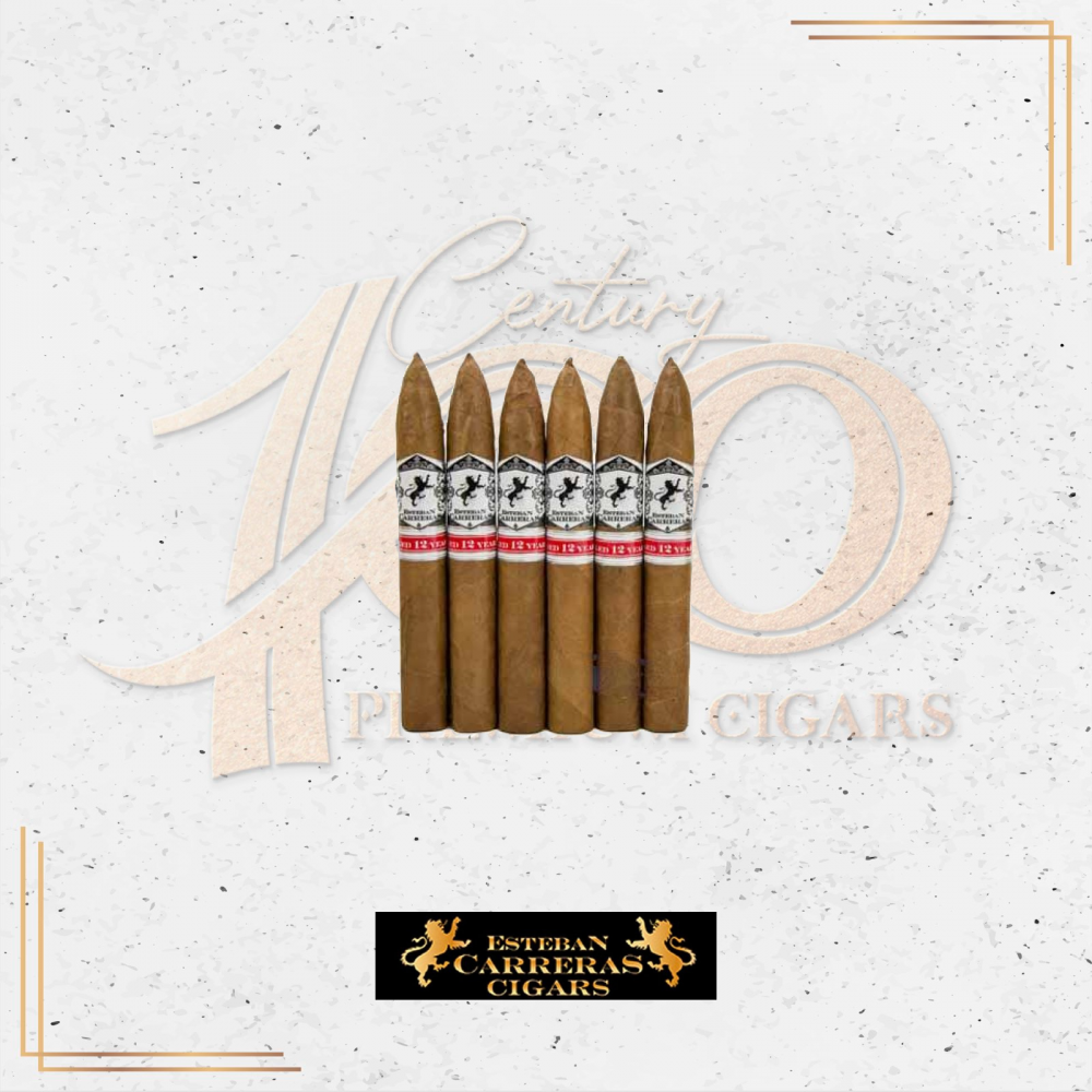 Esteban Carreras - 12 Year Aged Connecticut - Belicoso