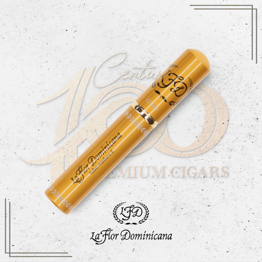La Flor Dominicana - Oro - Maduro - Tubo No. 6