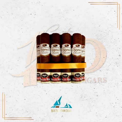 BMC (Blue Mountain Cigars) - Dipped - Moscato Wine - Robusto 