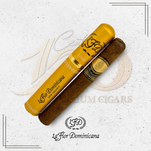 La Flor Dominicana - Oro - Natural - Tubo No. 6