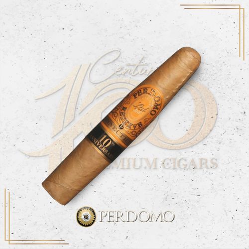 Perdomo - 10th Anniversary - Connecticut (Champagne) - Figurado