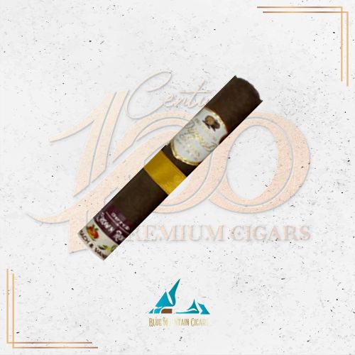 BMC (Blue Mountain Cigars) - Dipped - Genuine Crown Royal Peach & Vainilla - Robusto 