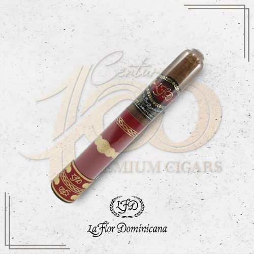 La Flor Dominicana - Double Ligero - Natural - Crystal Tubo Corona