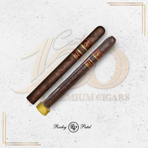 Rocky Patel - Vintage 1990 - Broadleaf - Churhill Glass Tube